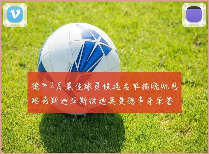 德甲2月最佳球员候选名单揭晓凯恩路易斯迪亚斯扬迪奥曼德争夺荣誉